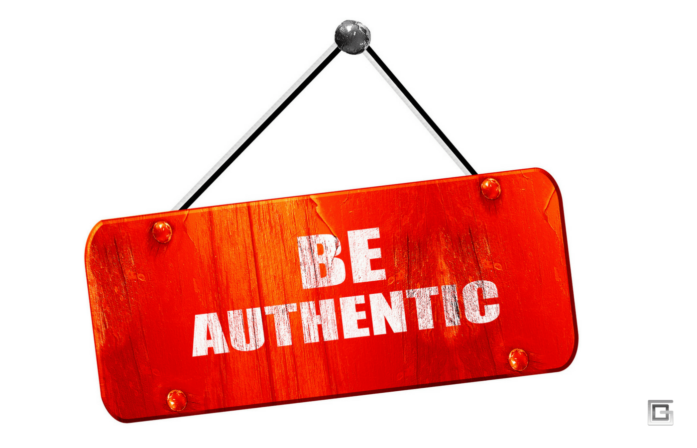 Be authentic. People buy from people they like and trust.