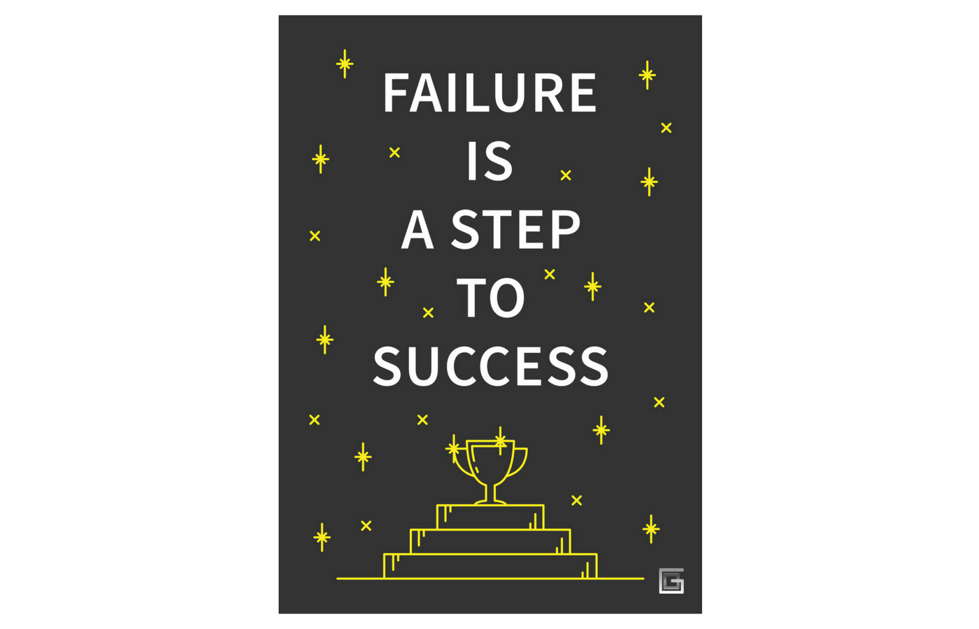 Failure is a step to success