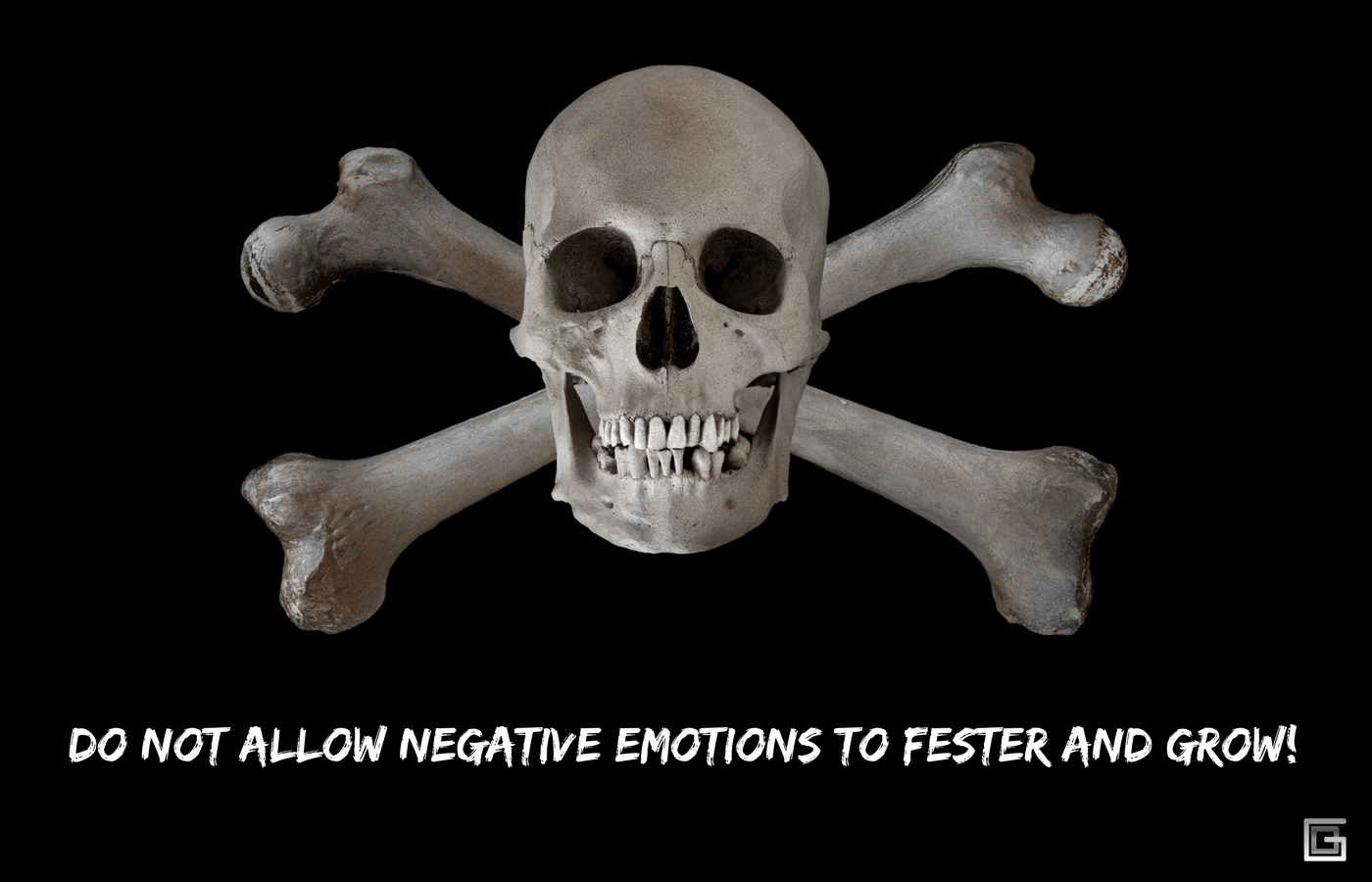 Do not allow negative thoughts to fester, or you will lose your audience.