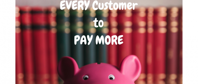There is ONE reason that will make a customer pay more for your product than another of equal value.