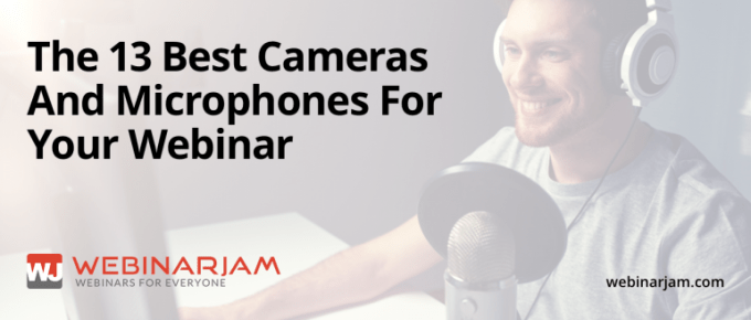 The 13 Best Cameras And Microphones For Your Webinar 770x360